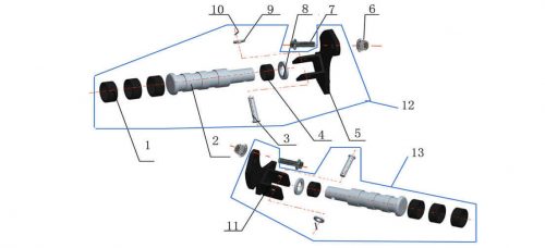 Diablo - Passenger pegs