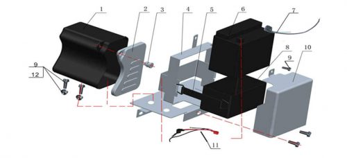 Outlaw Battery And Battery Box