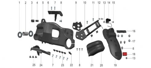 Prostreet Rear Suspension And Fender