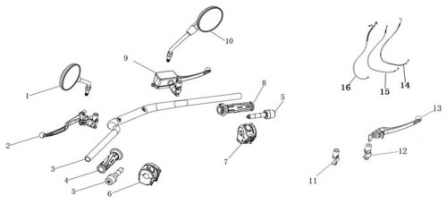 Wild Handlebar Assembly