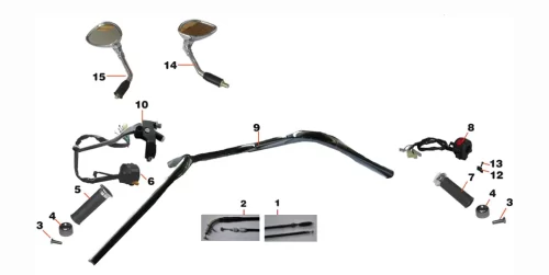 Handle Bar and Switches