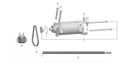 Starter Motor Assembly