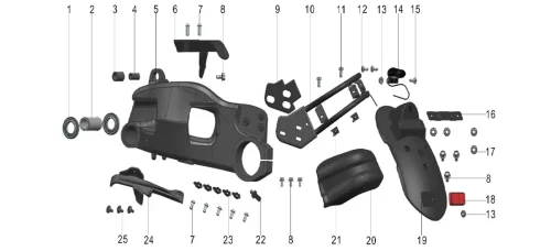 Swing Arm and Rear Guard