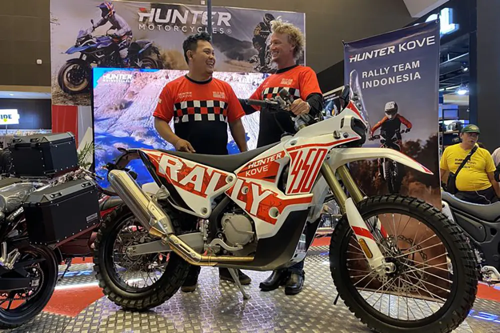 Kove 450 motor reli - Petter Bille